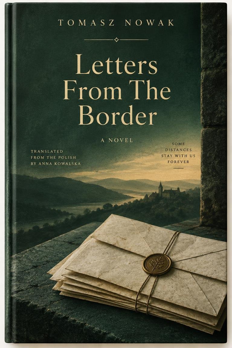 Book cover of Letters From The Border by Tomasz Nowak