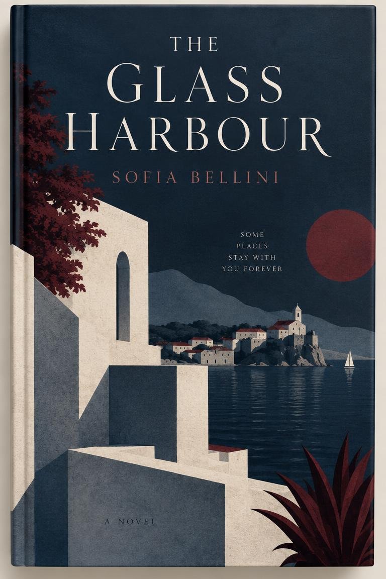 Book cover of The Glass Harbour by Sofia Bellini